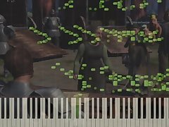 Shrek but the whole movie is played on a fucking piano