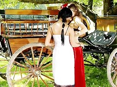 Ashley and Juliette Wagon Wanton