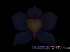 Isabella Chrystin gets happy massage