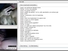 Lesbian with a perfect ass on omegle/ chatroulette